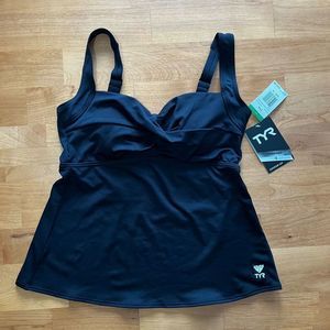 TYR BLACK TANKINI